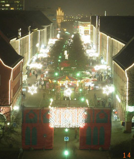 Weihnachten 2005 - Weihnachtsmarkt Neubrandenburg