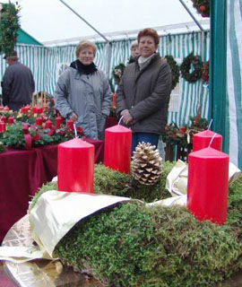 Weihnachten 2005 - Haardter Advent mit Ausstellung von Kunst und Handwerk