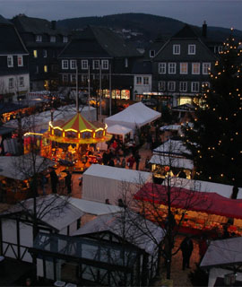 Weihnachten 2004 - Weihnachtsmarkt Olpe