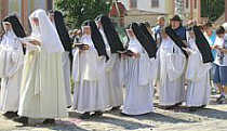 Muttergottesprozession im Kloster St. Marienthal