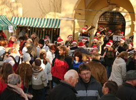 Weihnachten 2005 - Weihnachtsmarkt Pegnitz