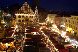 Weihnachten 2005 - Weihnachtsmarkt in Plauen