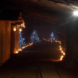 Weihnachtsmarkt im Besucher-Bergwerk Kleinenbremen