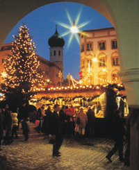 Weihnachten 2004 - Christkindlmarkt Rosenheim