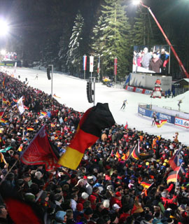 Biathlon Weltcup in Ruhpolding 2022