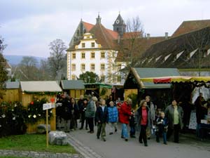 Weihnachten 2005 - Weihnachtsmarkt im Schloss Salem