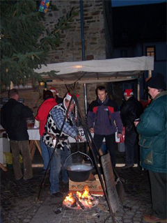 Weihnachten 2005 - Weihnachtsmarkt in Bad Salzelmen