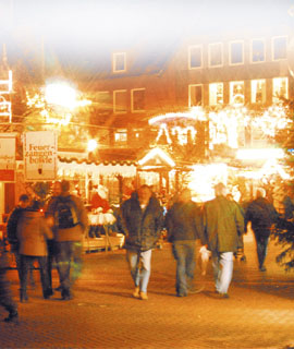 Weihnachten 2005 - Weihnachtsmarkt in Stadthagen
