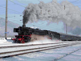 Allgäu-Dampf-Express nach Oberstdorf