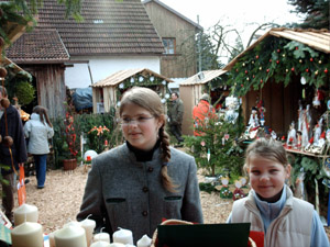 Weihnachten 2005 - Weihnachtsmarkt Unterhausen