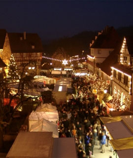 Weihnachten 2005 - Weihnachtsmarkt in Vellberg