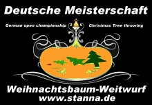 Int. Deutsche Meisterschaft im Weihnachtsbaum-Weitwurf