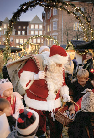 Weihnachtsmarkt in Aalborg