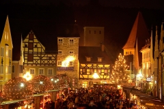 Romantischer Weihnachtsmarkt in Berching