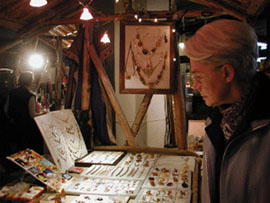 Weihnachten 2005 - Weihnachtsmarkt Scheune Bollewick