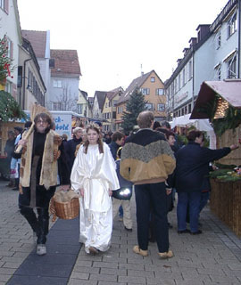 Weihnachten 2004 - Weihnachtsmarkt in Brackenheim