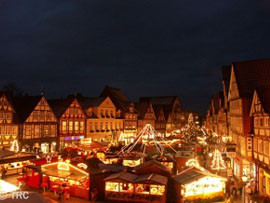 Weihnachtsmarkt in Celle 2021
