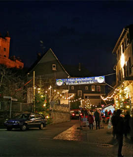 Märchenhafter Weihnachtsmarkt in Burgschwalbach