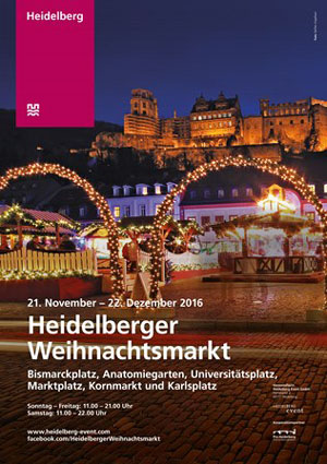 Heidelberger Weihnachtsmarkt 2021 abgesagt