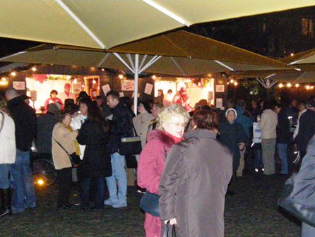 Weihnachten 2004 - Weihnachtsmarkt in Hockenheim