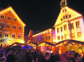 Großer Weihnachtsmarkt 2009 in Immenstadt