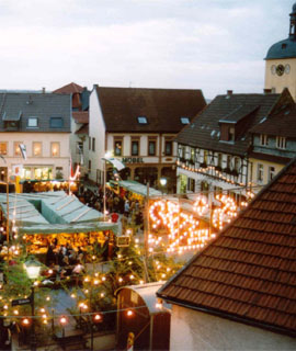 Weihnachten 2004 - Weihnachtsmarkt in Kirchheimbolanden