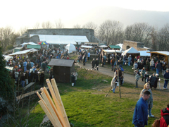 Weihnachten 2005 - Mittelalterlicher Weihnachtsmarkt auf Burg Lichtenberg