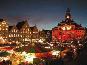 Weihnachten 2005 - Weihnachtsmarkt in Lüneburg
