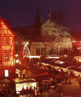 Weihnachten 2005 - Weihnachtsmarkt in Maulbronn