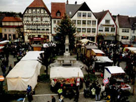 Nostalgischer Weihnachtsmarkt Mellrichstadt