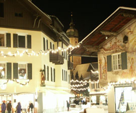 Weihnachtsmarkt in Partenkirchen