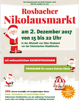 31. Rosbacher Nikolausmarkt