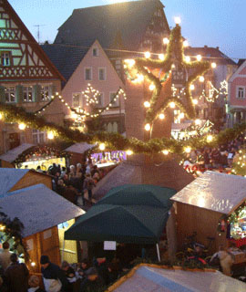 Weihnachten 2004 - Weihnachtsmarkt Roth