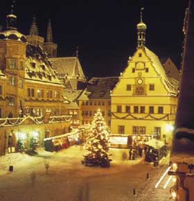 Weihnachten 2004 - Reiterlesmarkt in Rothenburg