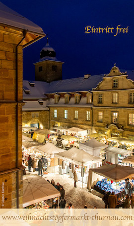 Internationaler Weihnachts-Töpfermarkt im Schloss Thurnau