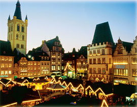 Weihnachten 2004 - Weihnachtsmarkt in Trier