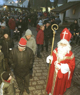 Weihnachten 2005 - Weihnachtsmarkt Unterstinkenbrunn