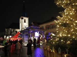 Weihnachten 2004 - Weihnachtsmarkt in Walldorf