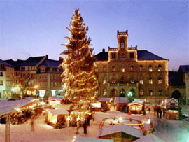 Weihnachten 2004 - Weihnachtsmarkt in Weimar