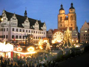 Weihnachten 2004 - Wittenberger Weihnachtsmarkt und Adventshöfe