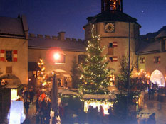 Weihnachtsmarkt Burg Hohenwerfen