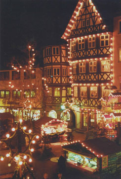 Weihnachten 2004 - Weihnachtsmarkt Wertheim