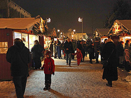 Weihnachtsmarkt in den Blumengärten Hirschstetten