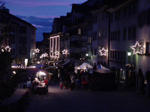 Weihnachten 2004 - Weihnachtsmarkt in Wil