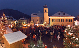 Weihnachten 2005 - Weihnachtsmarkt am Wolfgangsee