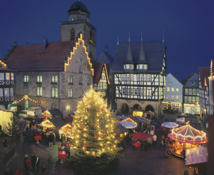 Weihnachten 2004 - Weihnachtsmarkt in Alsfeld