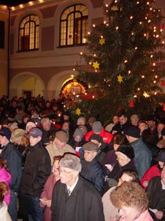 Weihnachten 2005 - Weihnachtsmarkt im Schloss Aulendorf