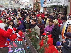 Weihnachten 2004 - Weihnachtsmarkt Bad Freienwalde