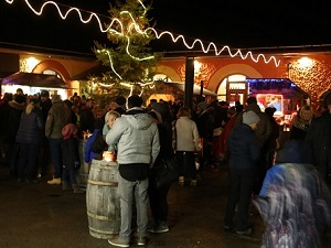 Bergtheimer Weihnachtsmarkt-Idyll
