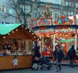 Berliner Weihnachtsmarkt in Friedrichshain-Kreuzberg